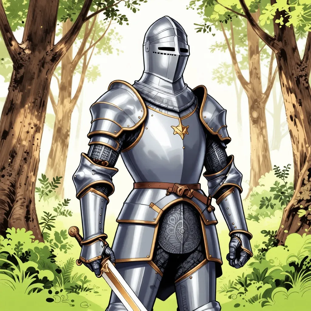 Forest knight, tool result
