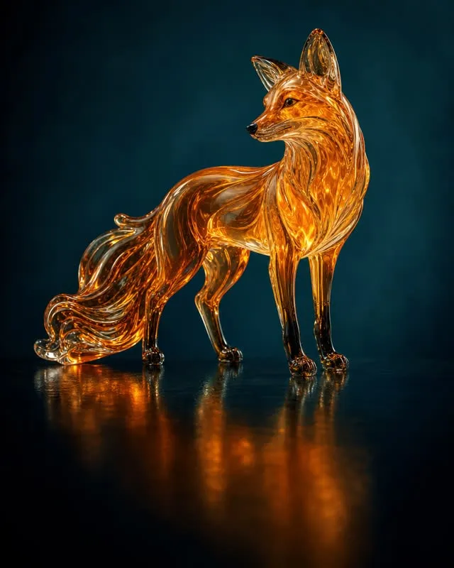 Glass fox, original input