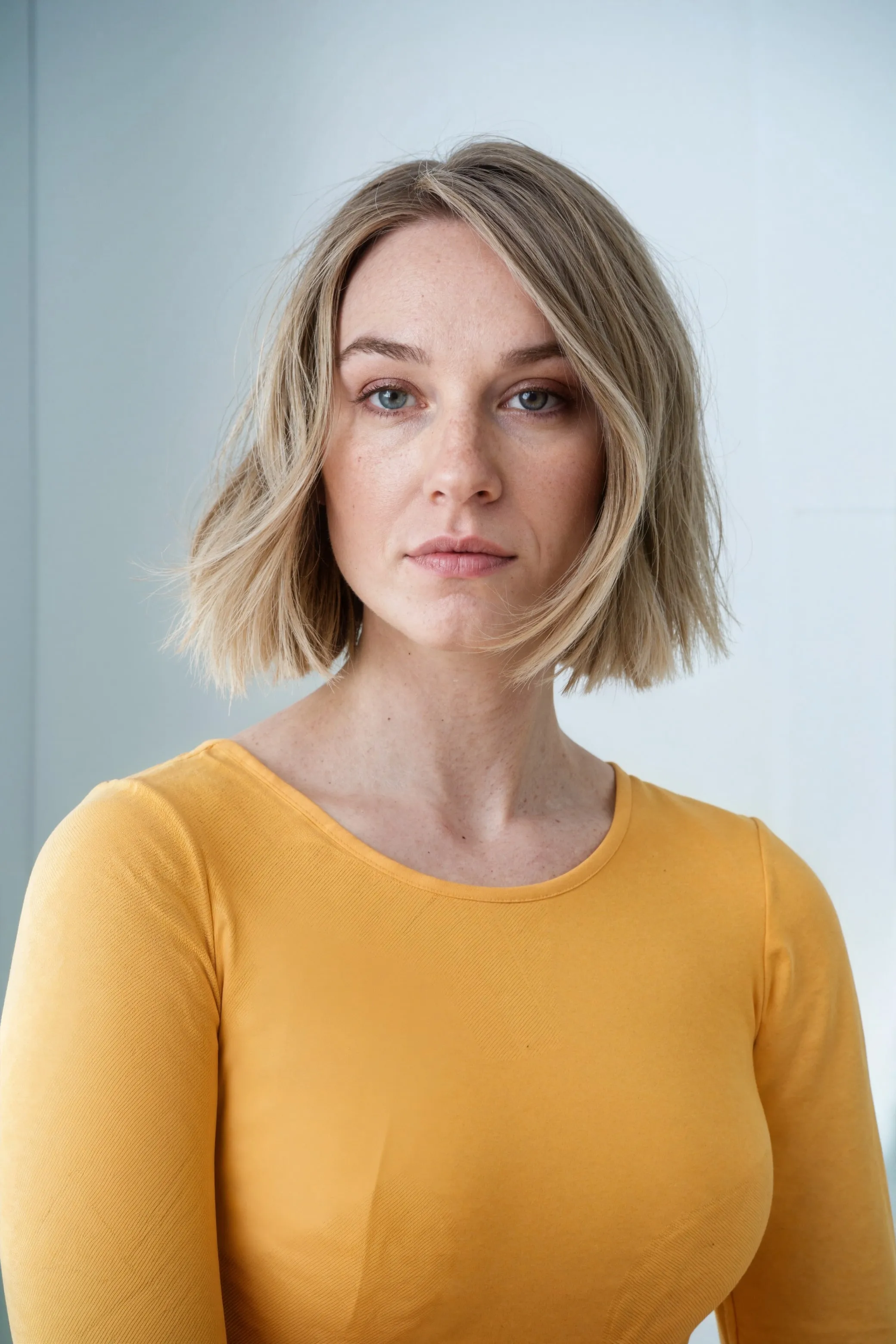 Blonde woman