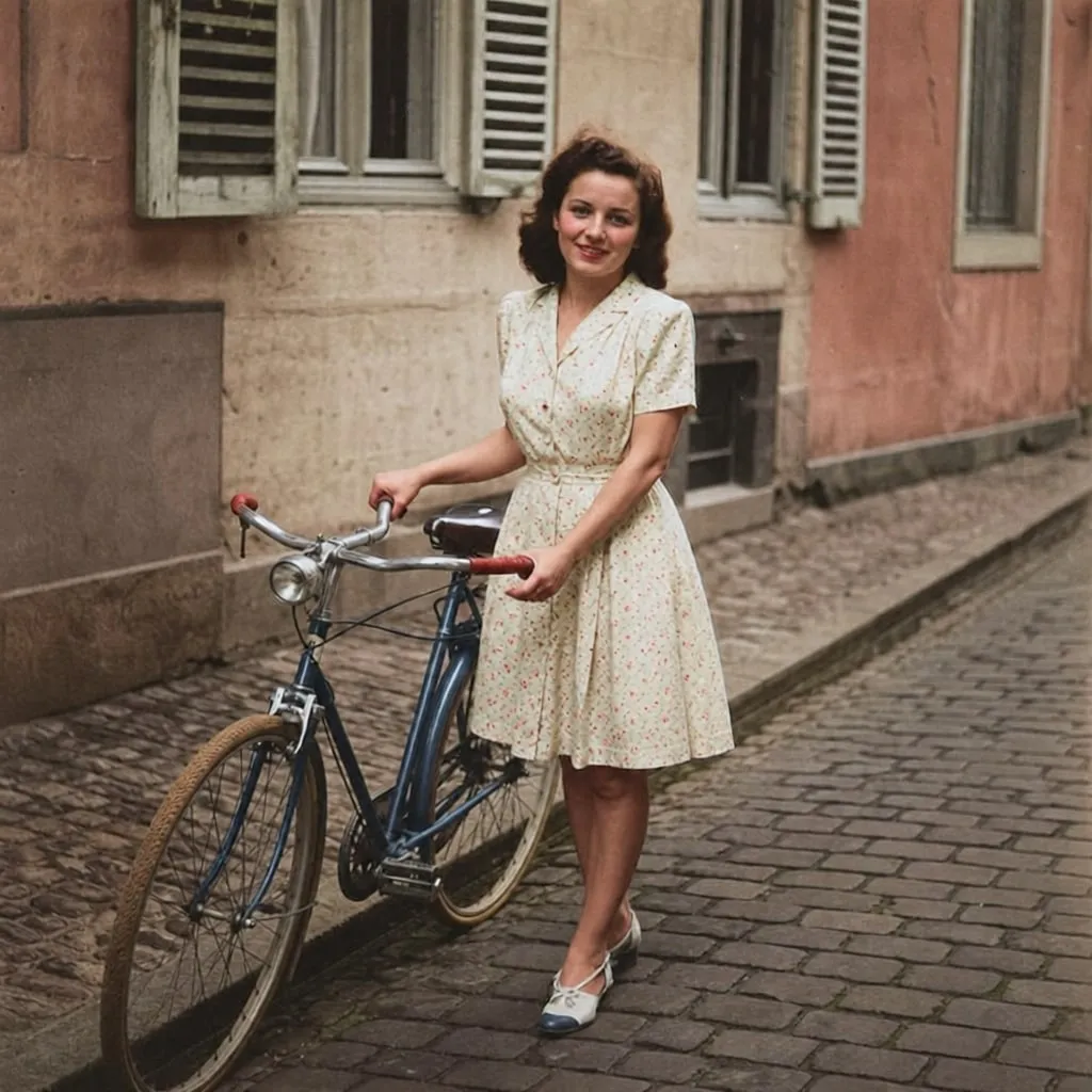 1940s street photo, tool result