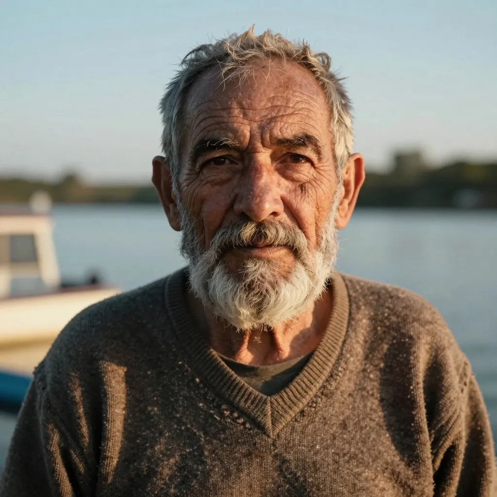 Fisherman portrait, tool result