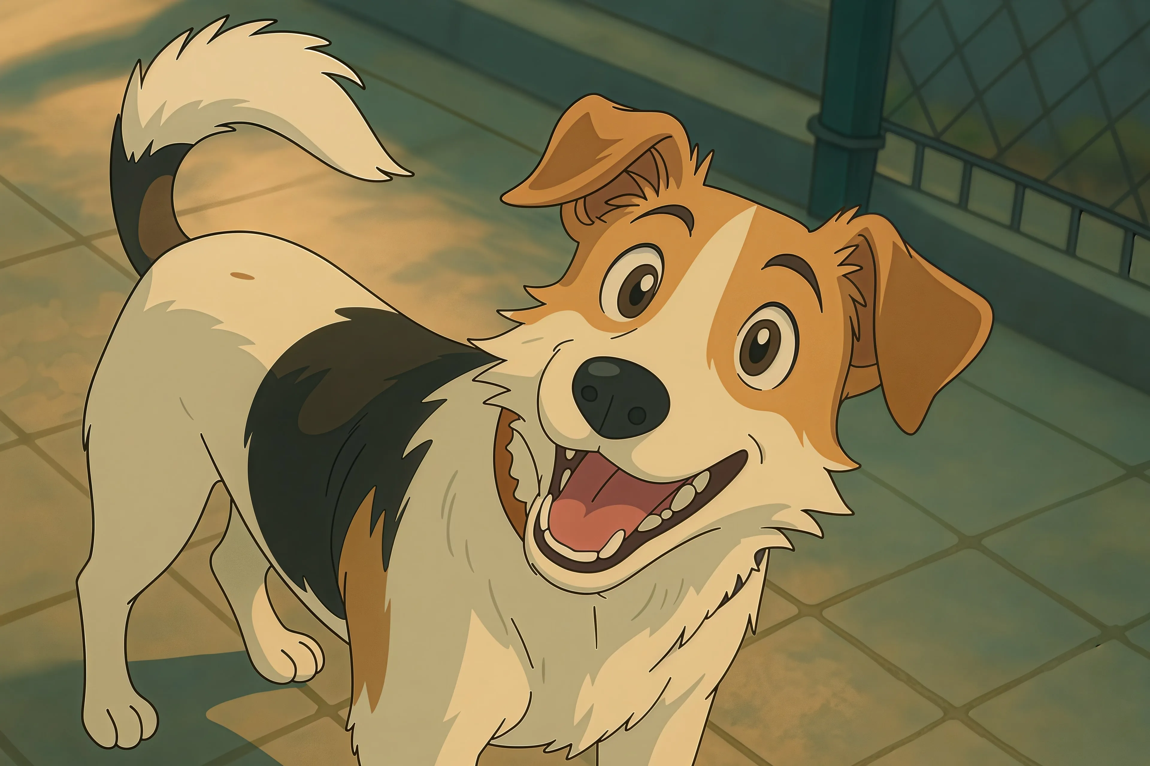 Image after enhancement and upscaling