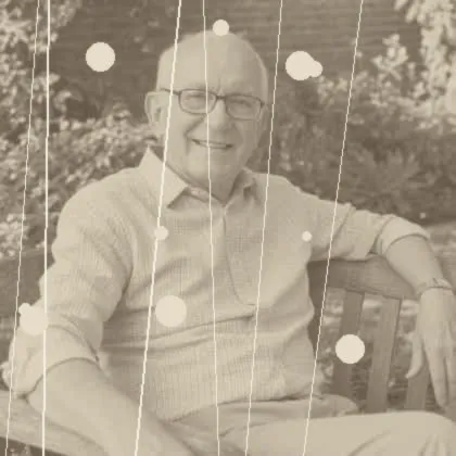 Damaged garden portrait, original input