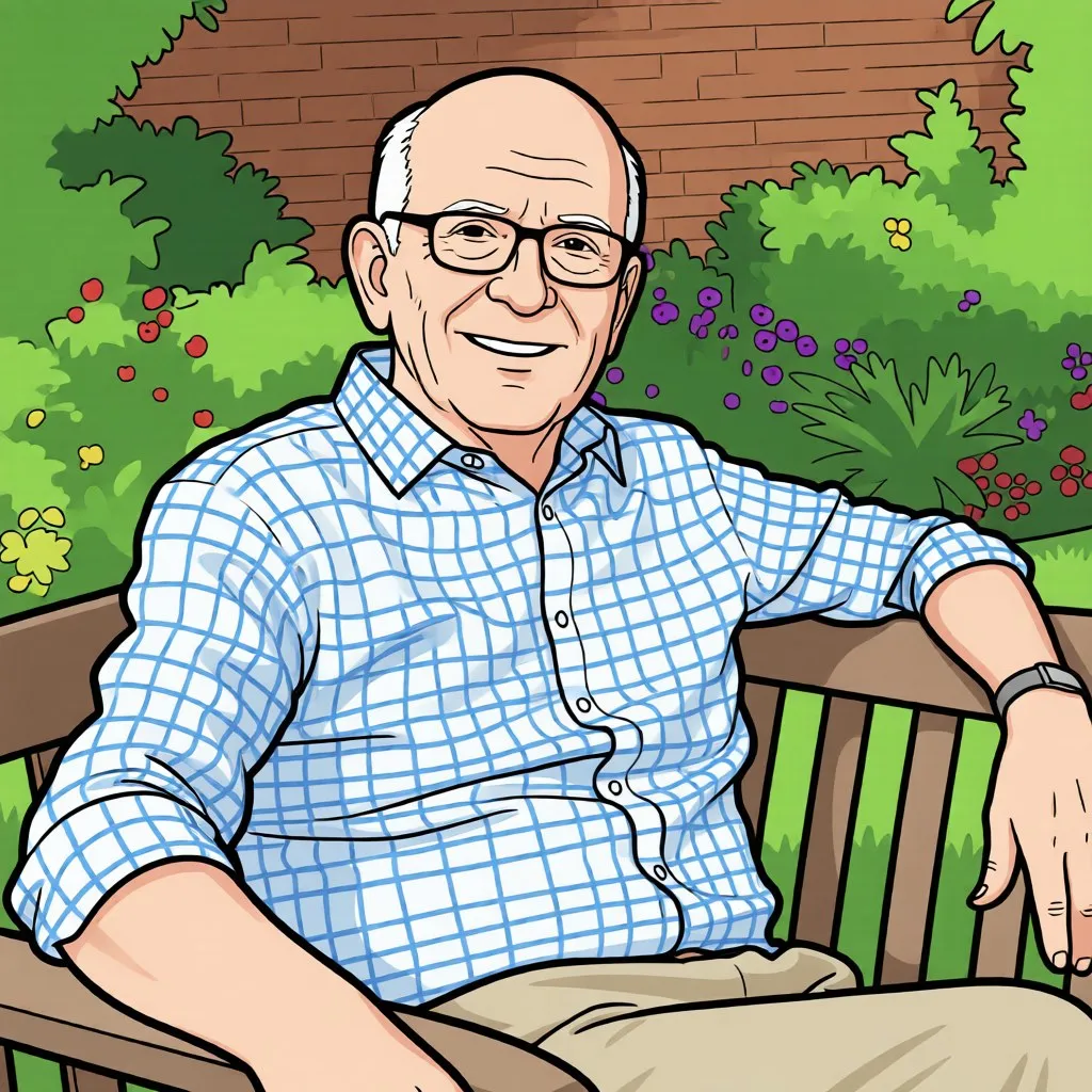 Garden bench portrait, tool result