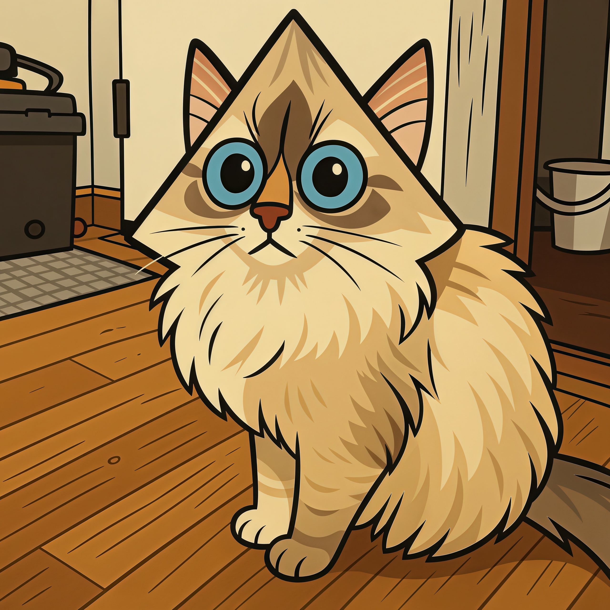 Image after enhancement and upscaling