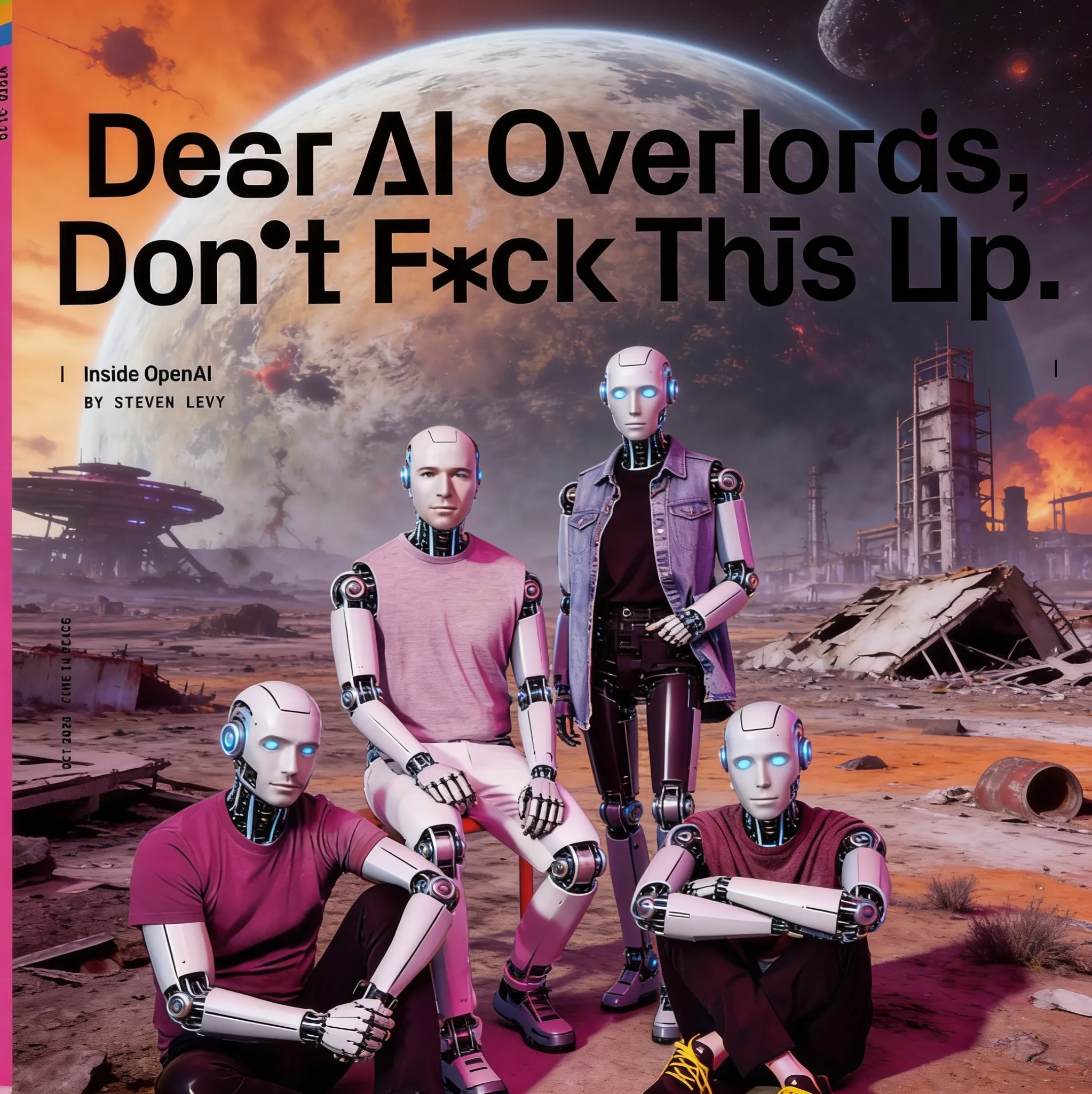 AI Overlords after enhancement and upscaling