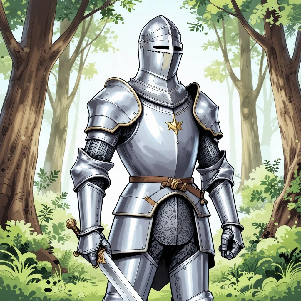Forest knight, tool result