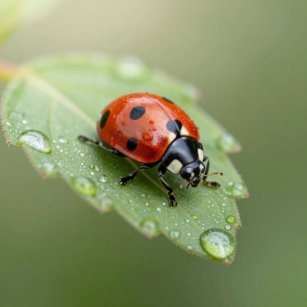 Macro ladybug, tool result