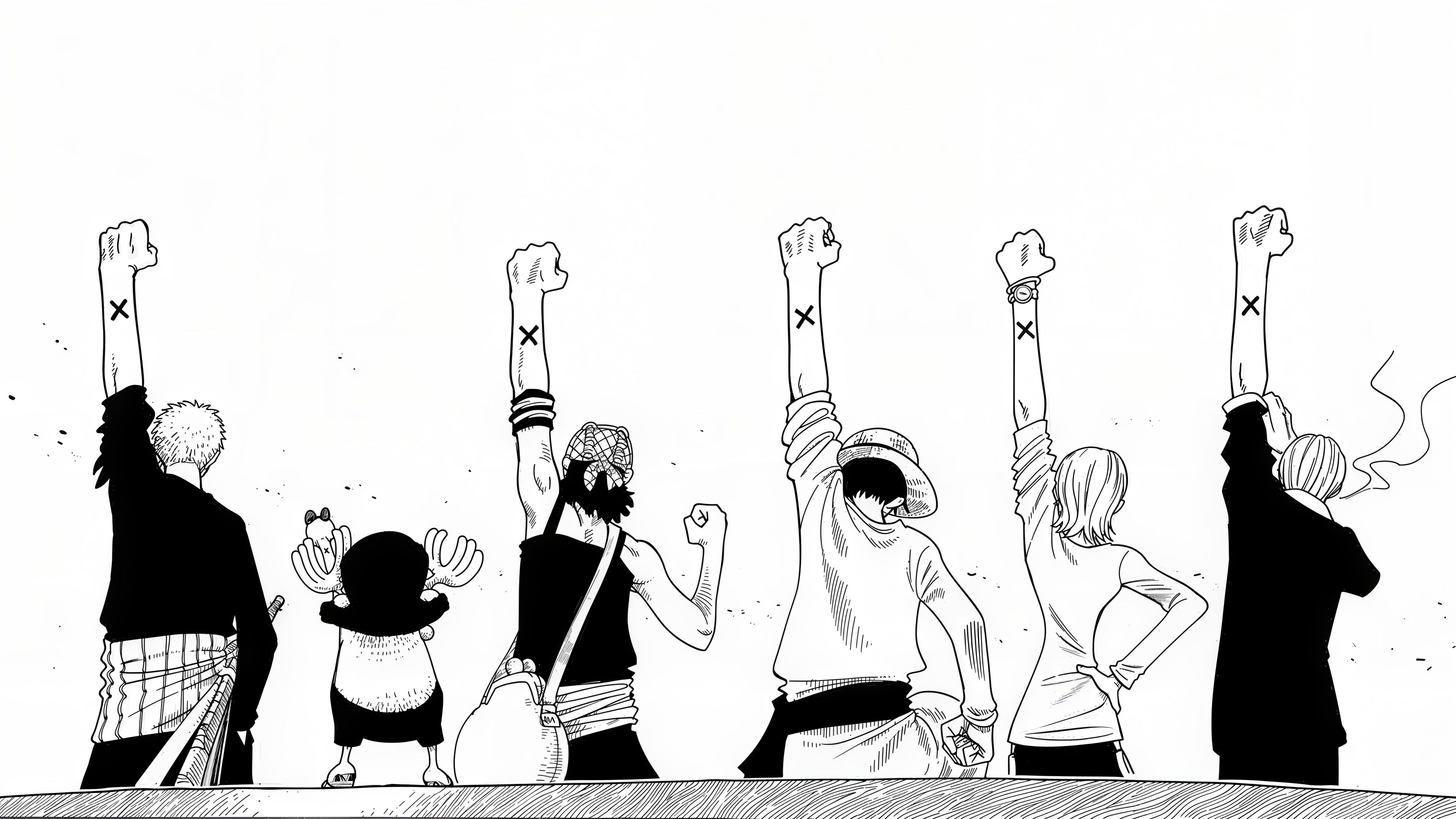 AI manga upscaler showing a manga image made clearer and higher resolution (HD/4K). after enhancement and upscaling