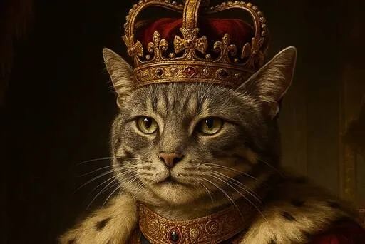 cat before enhancement and upscaling