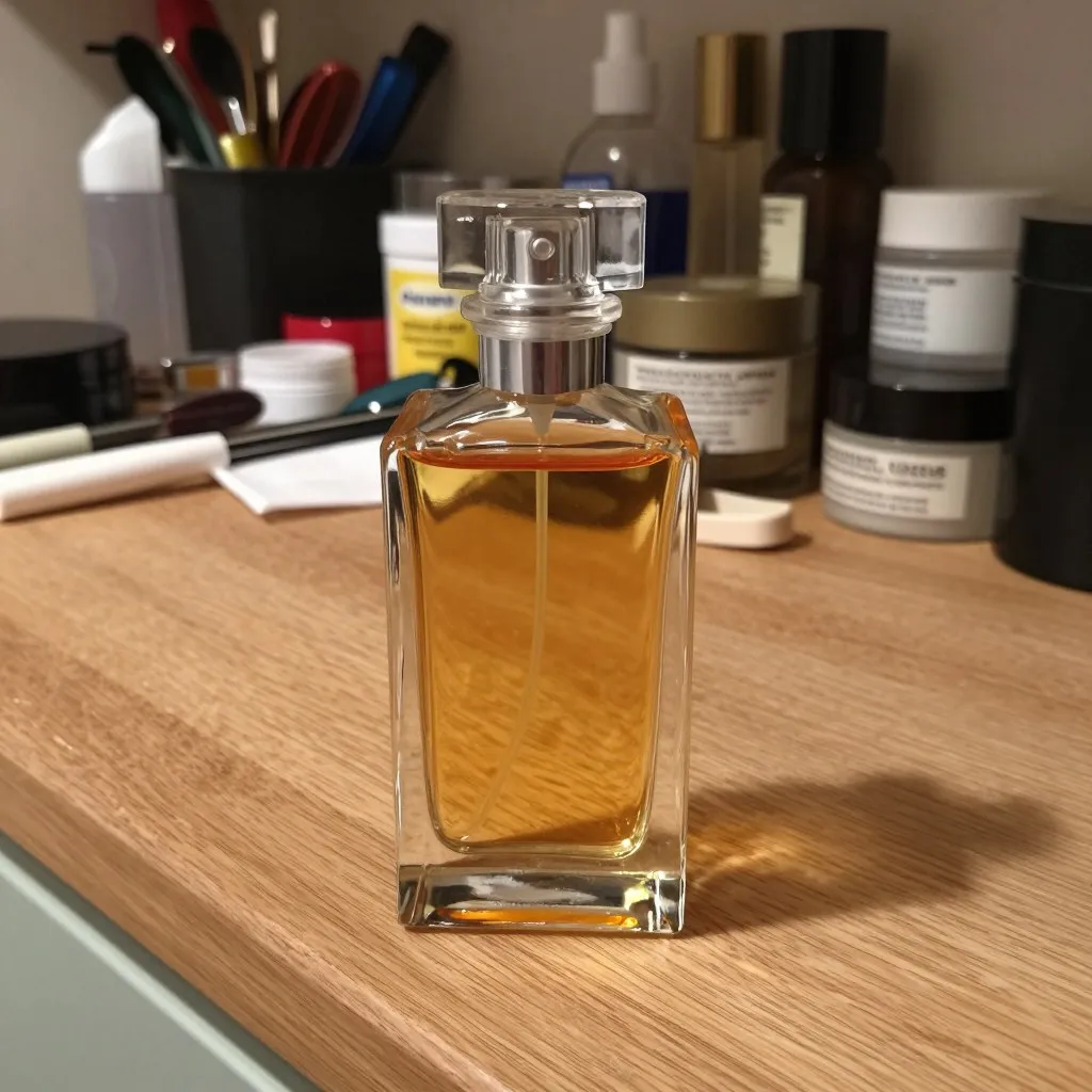 Product on a desk, original input