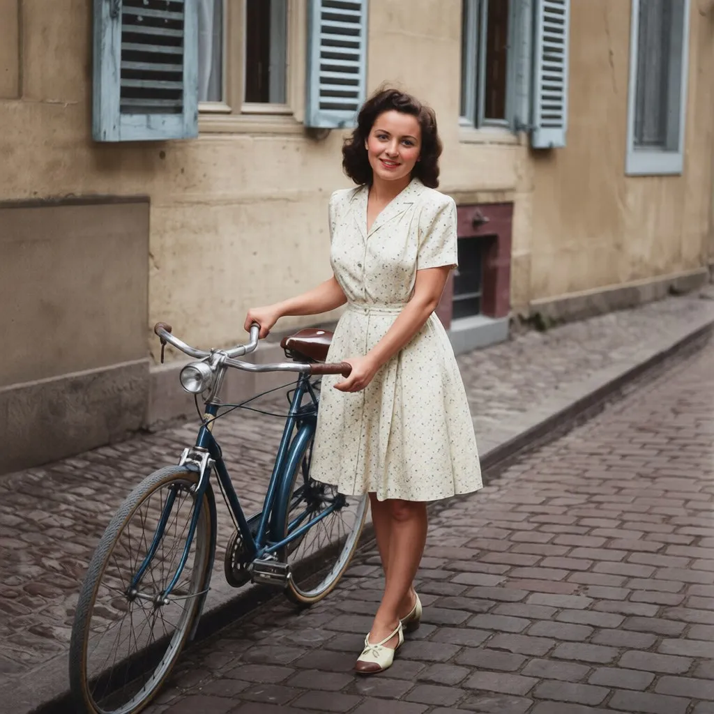 1940s street photo, tool result