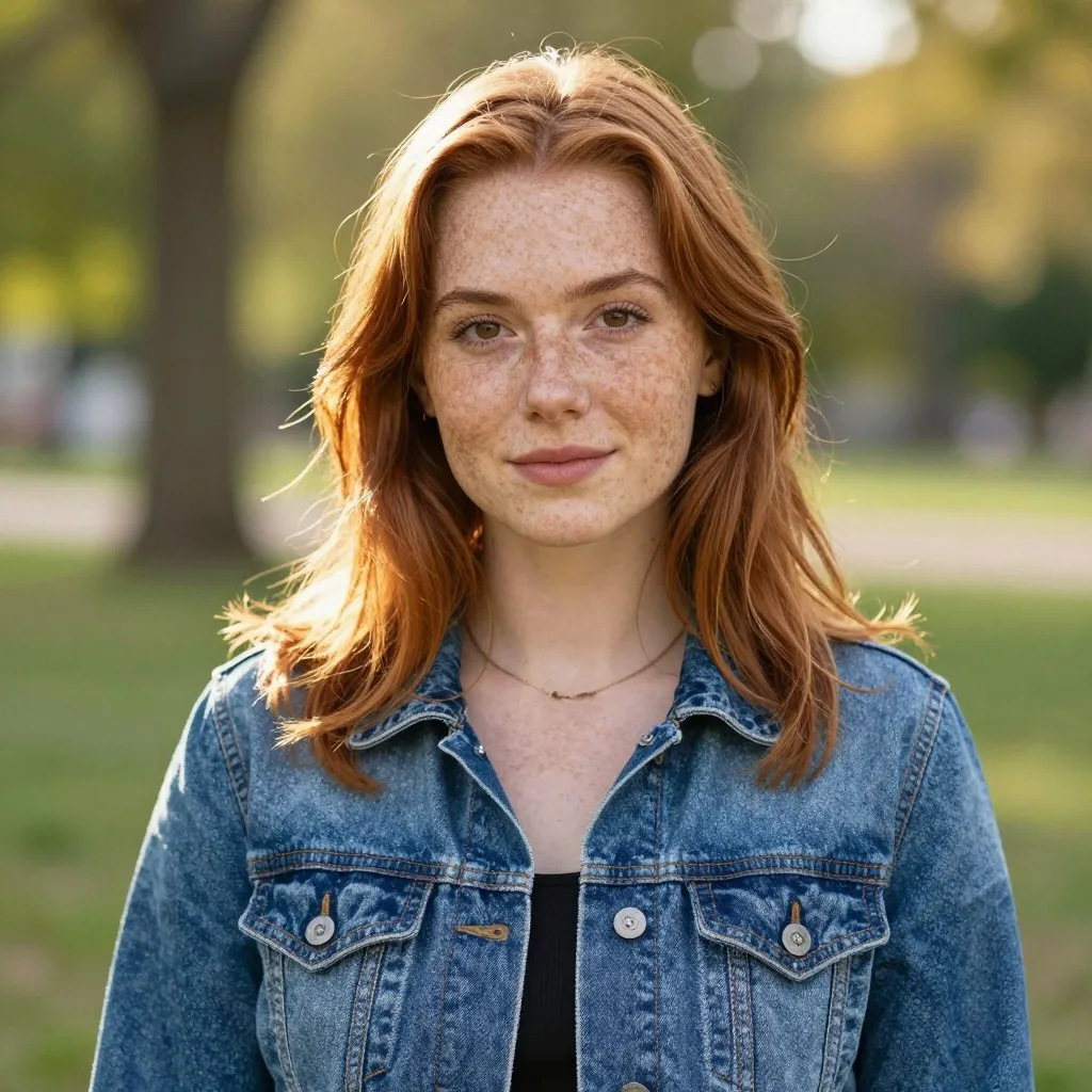 Park portrait, original input